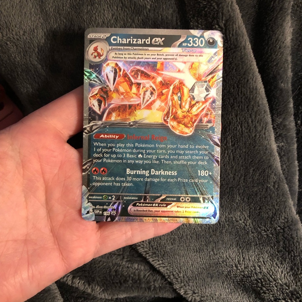 Charizard ex (SVP Black Star Promo #196)